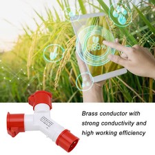 Prise Industrielle En Forme De Y 1 Entrée Et 2 Sorties Prise De Courant