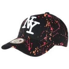 Casquette NY Rouge Orange et