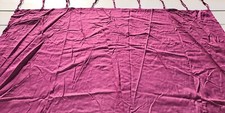 Rideau voilage, violet et blanc, largeur 134 cm x hauteur 205 cm