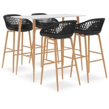 Ensemble de Bar 7 pcs Noir et