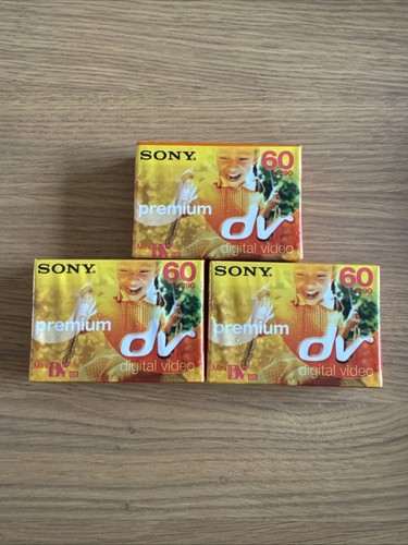 Sony cassette mini dv - 3, mini-dv