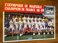 POSTER 81 x 53 ))  équipe OM