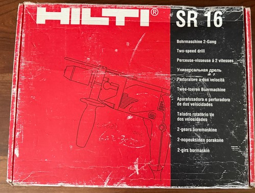 Hilti sr16 two - speed, 600w