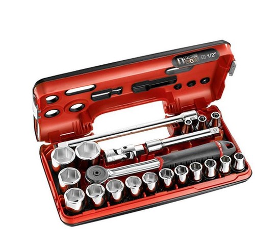 Coffret cliquet étanche - cliquet, 1/2''