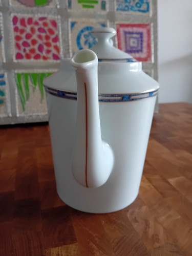 Theiere porcelaine blanche - porcelaine,