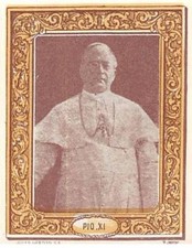 Chromos - COR10046 - Figuras relevantes de la 2a guerra mundial -  Pio XI -  5