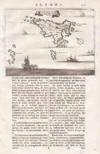 Carte De Skyros, Îles