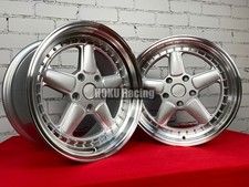 4x 17" 5X120 AC Schnitzer Style Silver Wheels Plat pour BMW E36 E46 E90