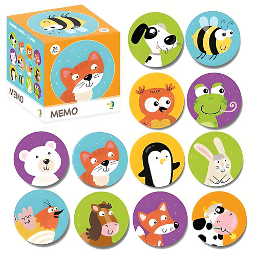 Mini jeu mémo - jeu, de