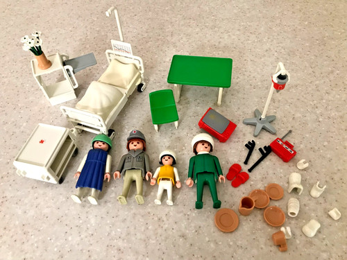 Playmobil hopital vintage - playmobil,