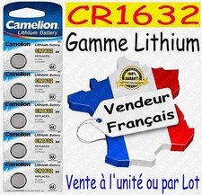 Piles/Battery Lithium 3V CR1632 CR2032 CR2025 CR2016 CR2430 CR2450 ( au choix )
