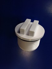 BOUCHON LONG D HIVERNAGE - PRISE BALAI PISCINE - FILETE 1"1/2 + JOINT