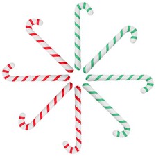  8 PCS Cannes À Sucre Gonflables Déco Noël Exterieur Décorations De En Plein Air