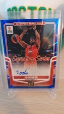 2024-25 Panini Donruss Euroleague Josh Nebo Signature Series Blue Laser /35