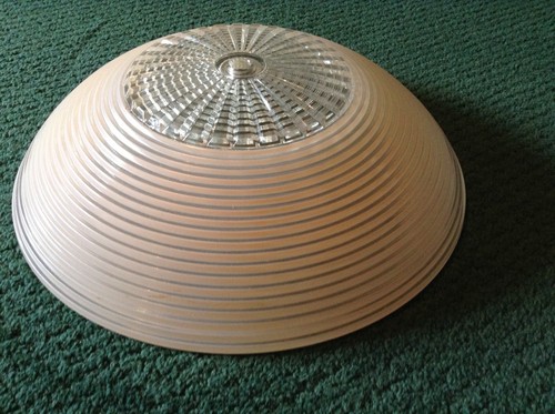 Antique vtg large - pink, cream