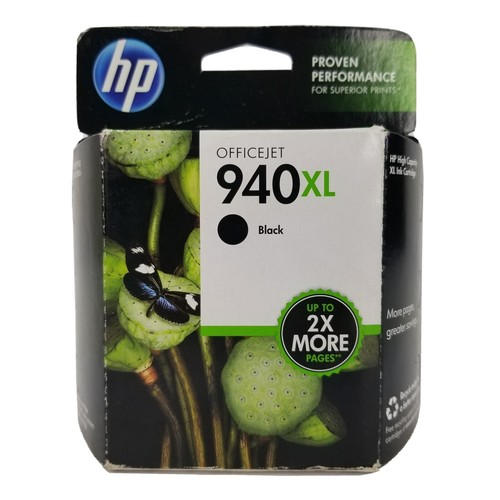 Genuine 940xl black ink - genuine, hp