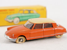 Dinky Toys F n° 522/24CP Citroën DS 19 avec glaces 1/43 en boite