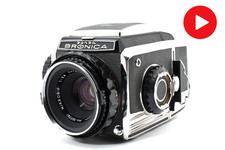 Appareil photo argentique Zenza Bronica S2 S2A objectif Nikkor P 75 mm 7,5 cm...