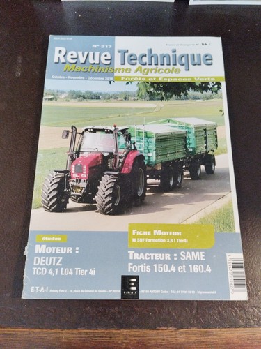 Revue technique machinisme - technique,