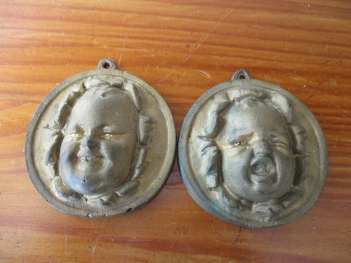 Deux plaques anciennes - deux,