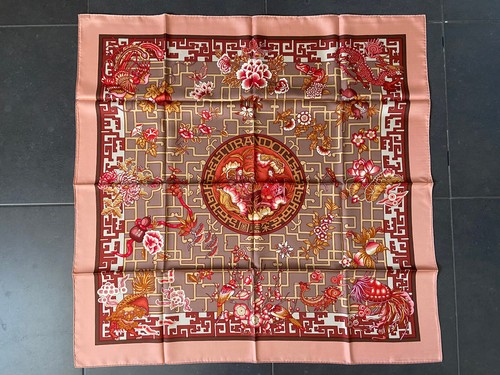 Foulard hermès soie - foulard,