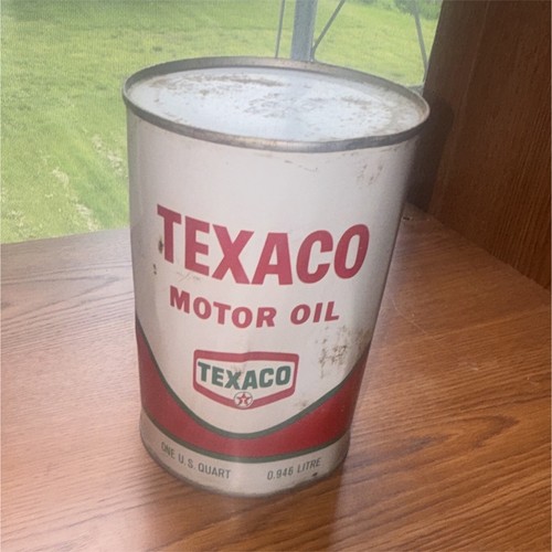 Texaco motor oil quart - texaco,