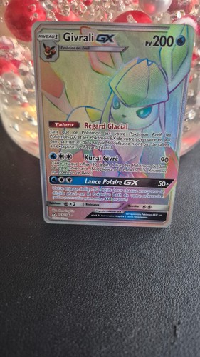 Carte pokémon givrali gx - fr,