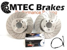 BMW F30/F31 330 335 340 Xdrive Frein Avant Disques Perforé Mtec Patins Capteur