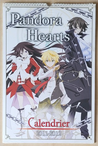 Pandora hearts calendrier - hearts,