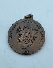 ANCIENNE PETITE MEDAILLE ITALIENNE ADUNATA INTERREGIONALE LIMONE PIEMONTE 1963