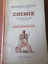 Lamirand & Joyal, Chimie