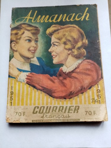 Almanach courrier francais - almanach,