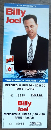 Ticket billet place concert - place,