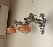 Paire d'Appliques, Angelots, Anges