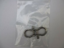 2 manilles  m4 acier inoxydable  m4 neuf    A69