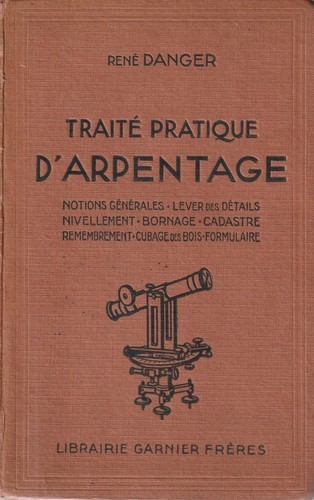 Traite pratique arpentage de - traite,
