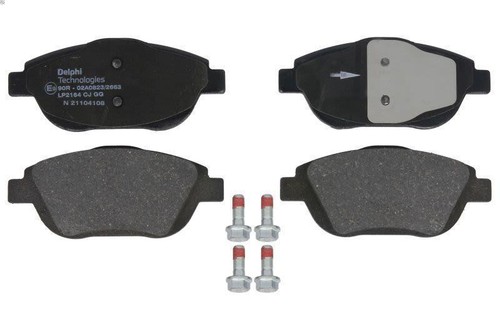 Kit plaquettes frein - kit,
