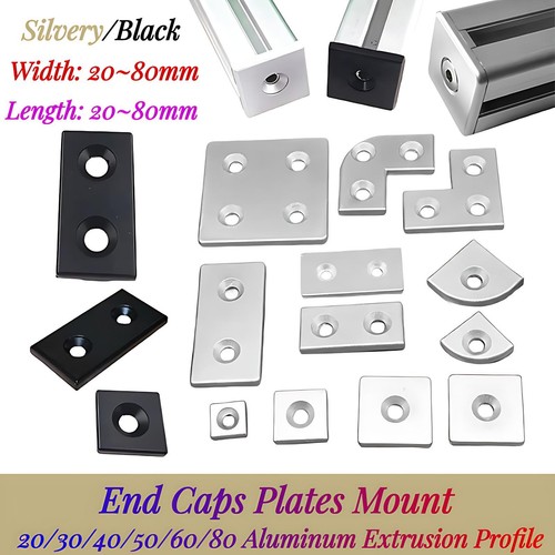 End caps plates mount - caps,