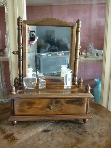 Psyche ancien bois avec - en, son