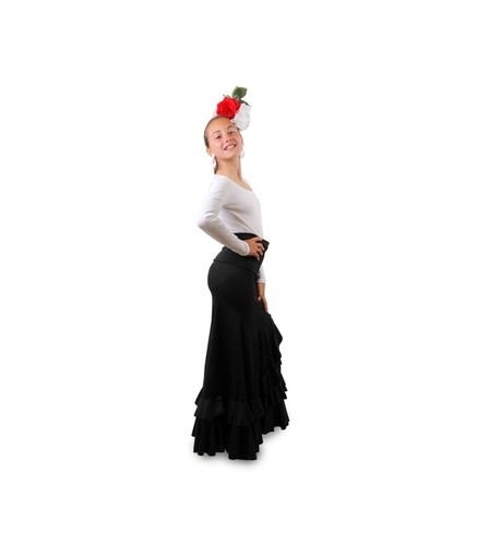 Flamenco skirt black - black, size