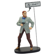 Figurine BLAKE et MORTIMER échappée bulles - PLASTOY COLLECTOYS - 00243