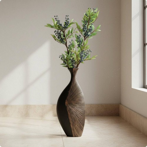 Pièces vase haut décoratif - 4,