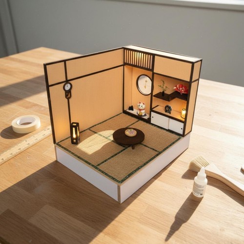 Maquette chambre japonaise - de,
