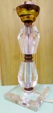 PIED de LAMPE à POSER CRISTAL