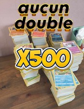 Lot de 500 cartes Pokémon Sans double officielles françaises quasi neuves 🇫🇷