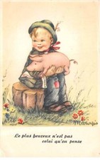 Illustrateur - n°91910 - Mariapia - Le plus heureux n'est pas celui qu'on pen