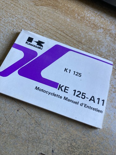 Manuel propriétaire kawasaki - propriétaire,