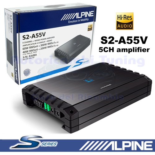 Amplificateur alpine a55v - amplificateur,