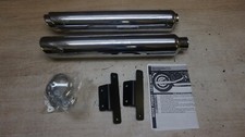 Harley-Davidson Softail Vance & Hines Twin Slash Slip-On Exhaust System 16835