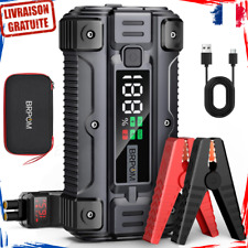 Démarreur Voiture 5000A 26800mAh Booster de Batterie 12V Démarrage Urgence Hiver